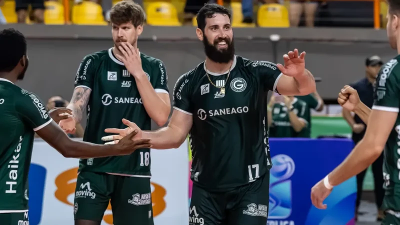 Goiás Vôlei enfrenta Vôlei Renata pela semifinal da Copa do Brasil de Voleibol