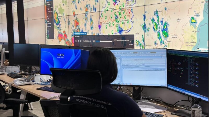 Goiás em alerta para temporais; ventos até 70 km/h até sexta
