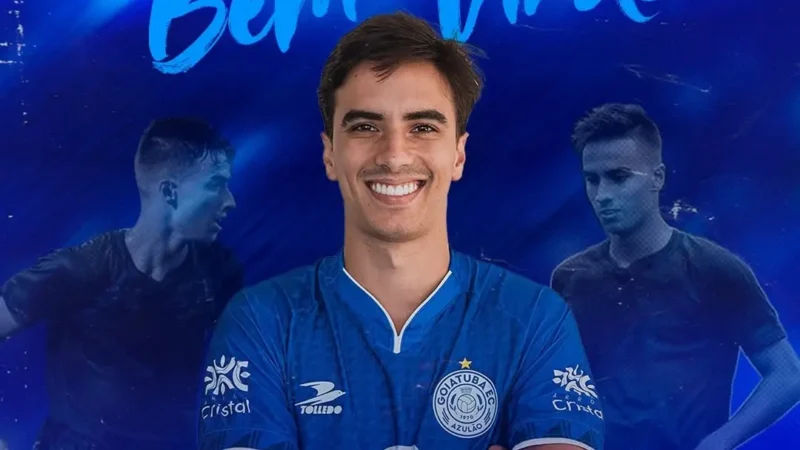 Goiatuba anuncia a contratação de volante revelado pelo Goiás