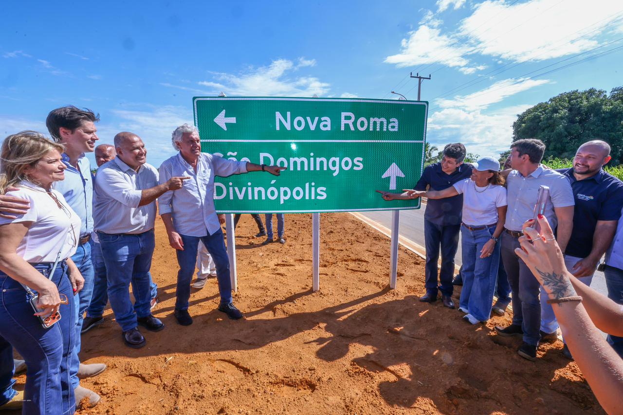 Governo entrega pavimentação da GO-110 em Iaciara