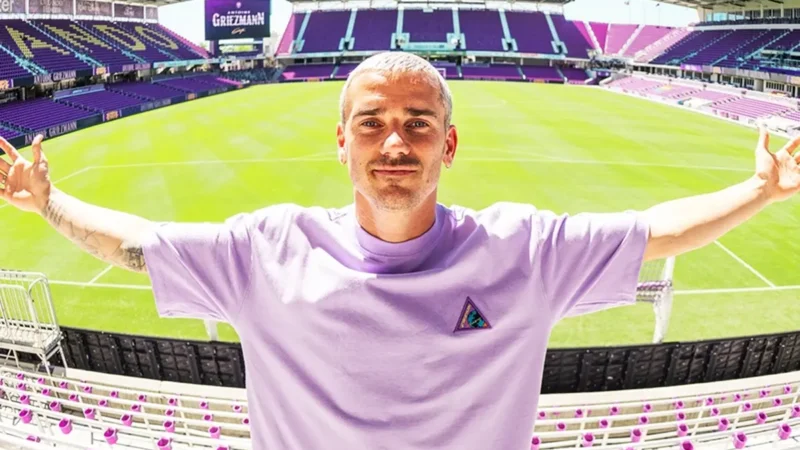 Griezmann terá salário de R$ 54 milhões na MLS e só ficará atrás de Messi