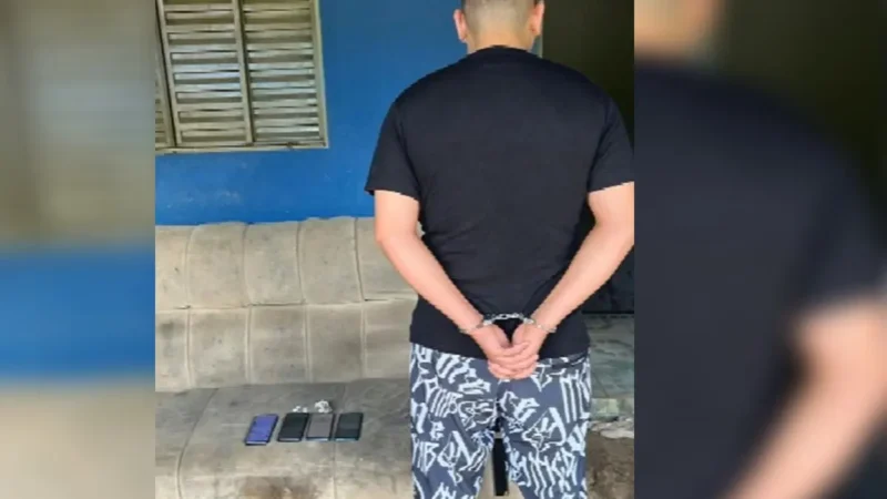 Homem é preso em Aparecida de Goiânia suspeito de usar robô para aplicar golpe do falso advogado