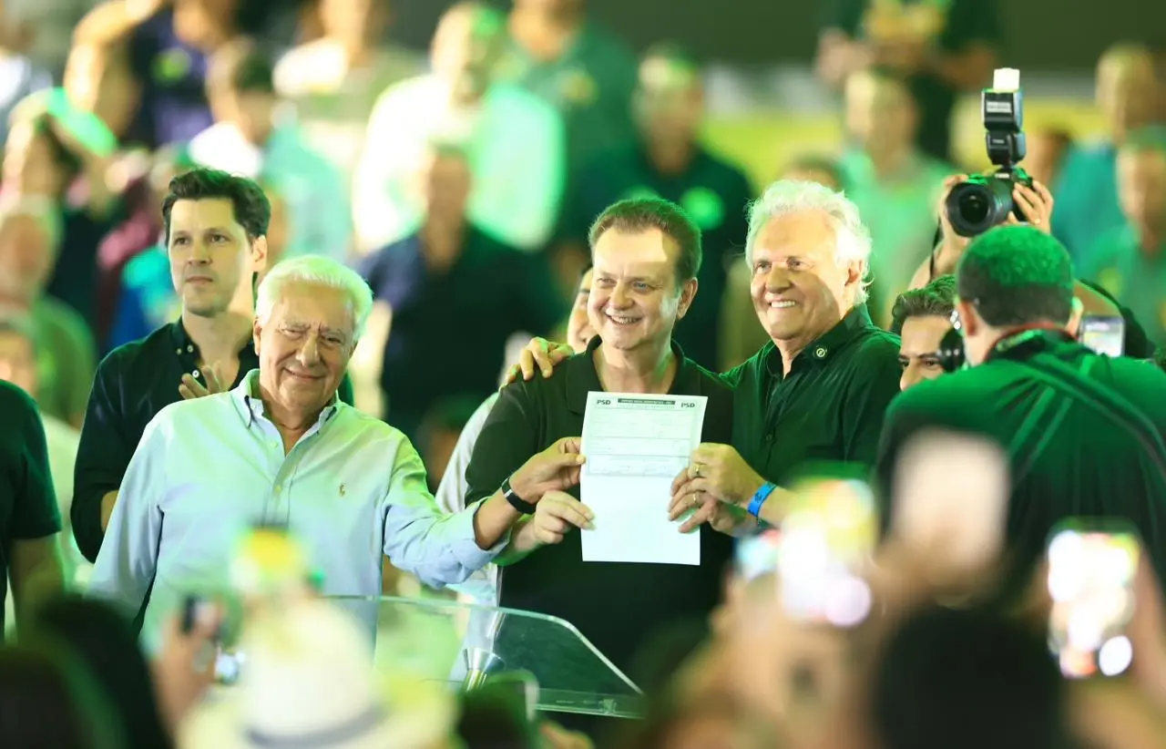 Kassab diz que Caiado pode ser “um dos maiores presidentes da história do País”