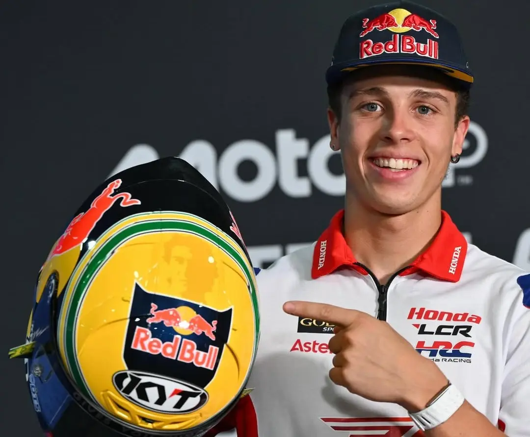 MotoGP: Diogo Moreira disputará GP do Brasil com capacete em homenagem a Ayrton Senna