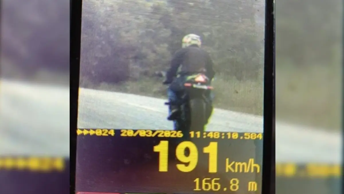 Motociclista é flagrado a quase 200 km/h em moto de luxo na BR-060 em Goiás