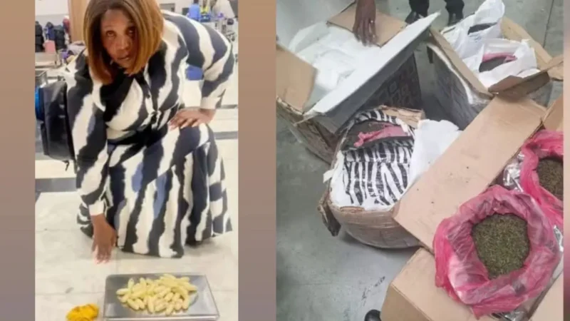 Mulher presa em aeroporto com cocaína em objeto inusitado