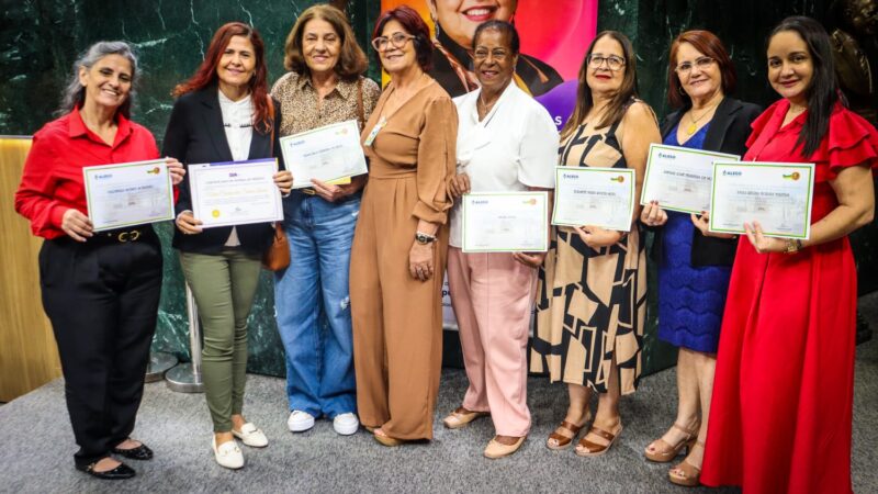 Mulheres iporaenses foram homenageadas pela Alego