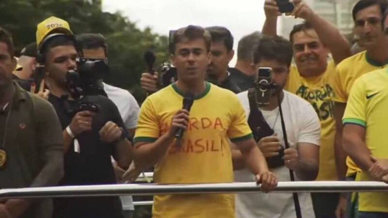 Cadeia para Moraes e xingamento a Lula: o discurso inflamado de Nikolas Ferreira em SP
