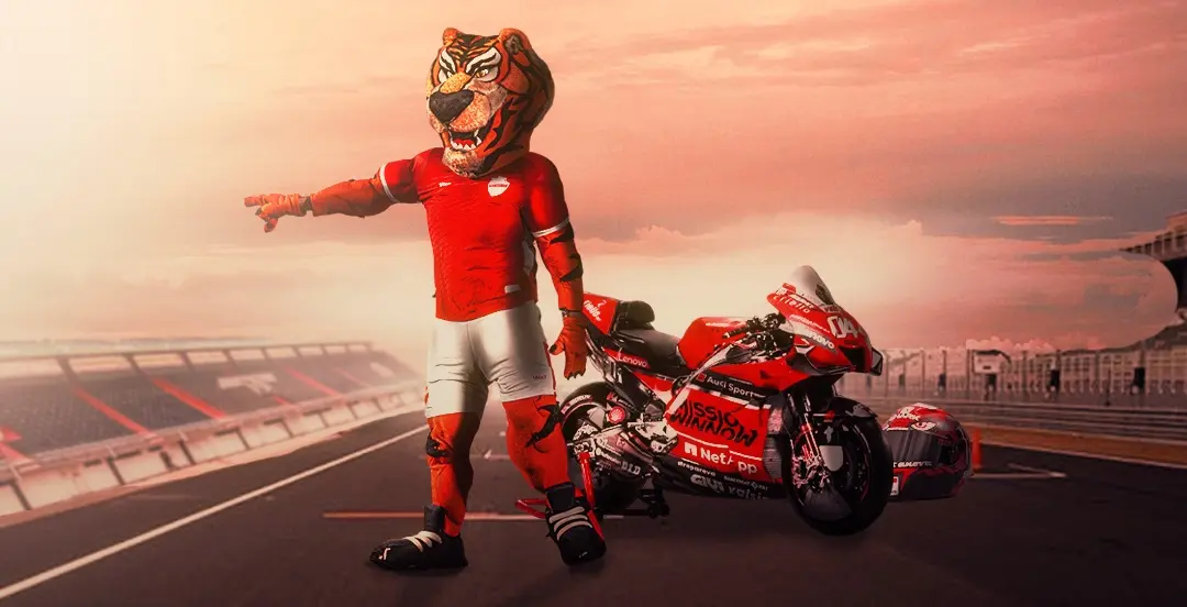 No clima da MotoGP, Vila Nova posta arte pré-jogo com Tigre no Autódromo de Goiânia