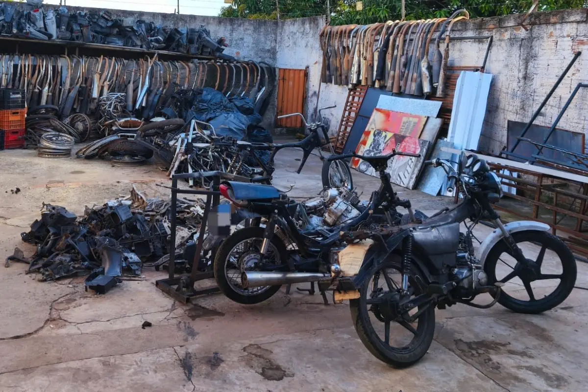 Operação mira grupo suspeito de furtar motos em Goiás e enviar veículos adulterados para Bahia
