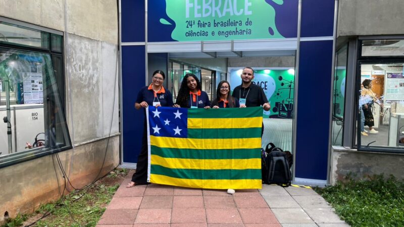 Professores e estudantes de Goiás são finalistas na feira do país