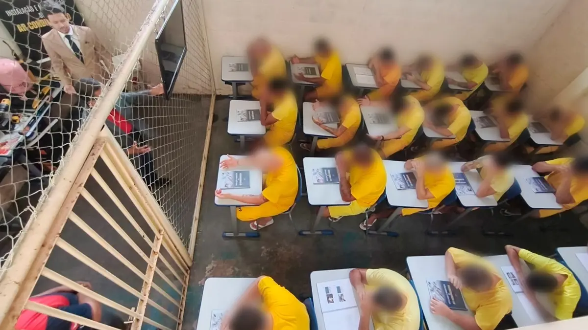 Reeducandos de Rio Verde iniciam curso de instalação e manutenção de ar-condicionado