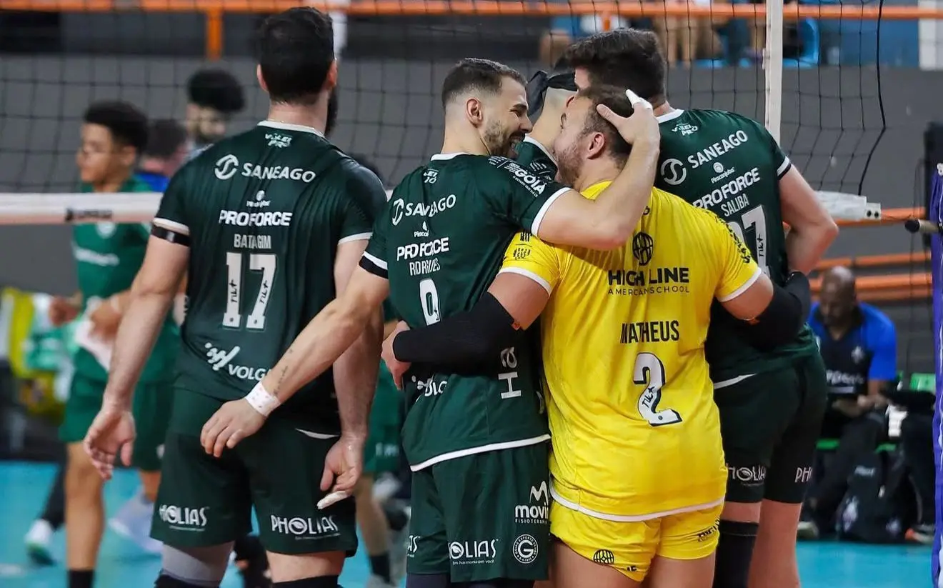 Saneago Goiás é superado pelo Suzano, mas avança aos playoffs da Superliga