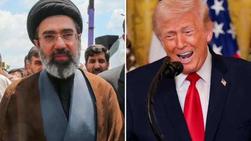 Trump gargalhou ao saber que Mojtaba Khamenei pode ser gay