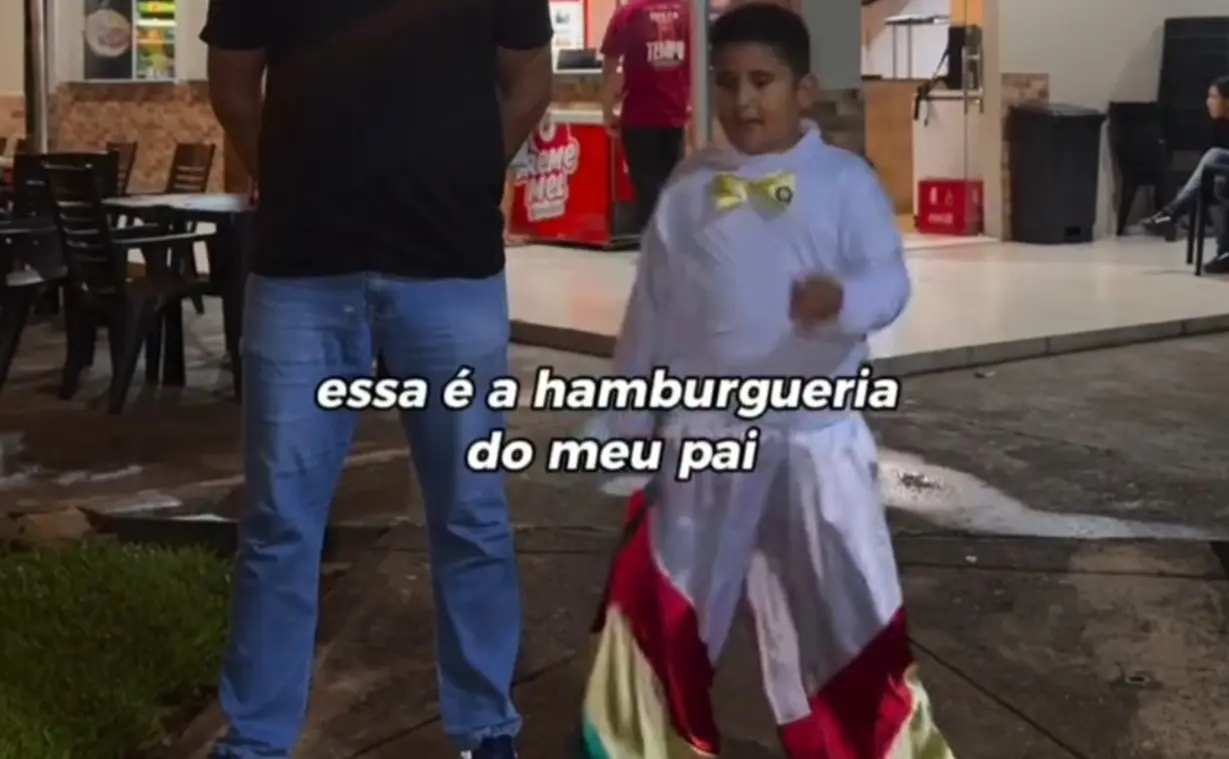 filho do dono em vídeo Carreta Furacão