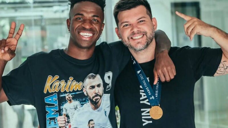 Assessor de Vini Jr. e Paquetá é baleado em assalto no Rio