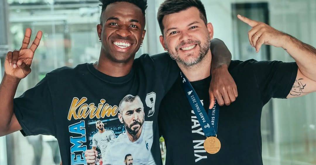 Assessor de Vini Jr. e Paquetá é baleado em assalto no Rio