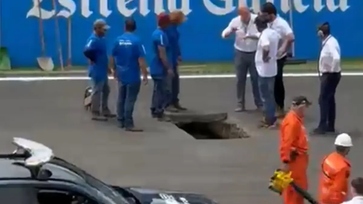 novas imagens mostram pista em Goiânia