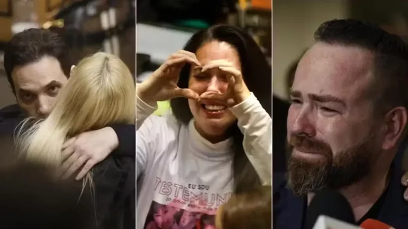 pai de Henry chora e réus comemoram