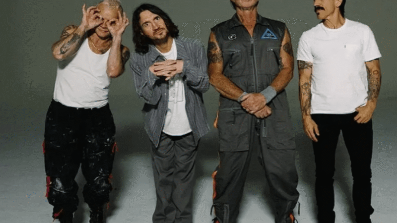 A antipatia de astros do rock em relação ao Red Hot Chilli Peppers