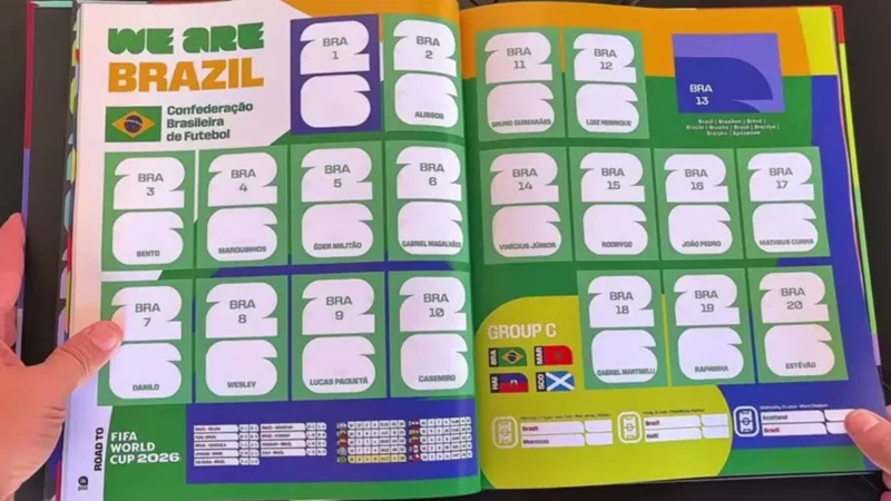 Álbum da Copa do Mundo será vendido nas lotéricas da Caixa; saiba quando começam as vendas de figurinhas