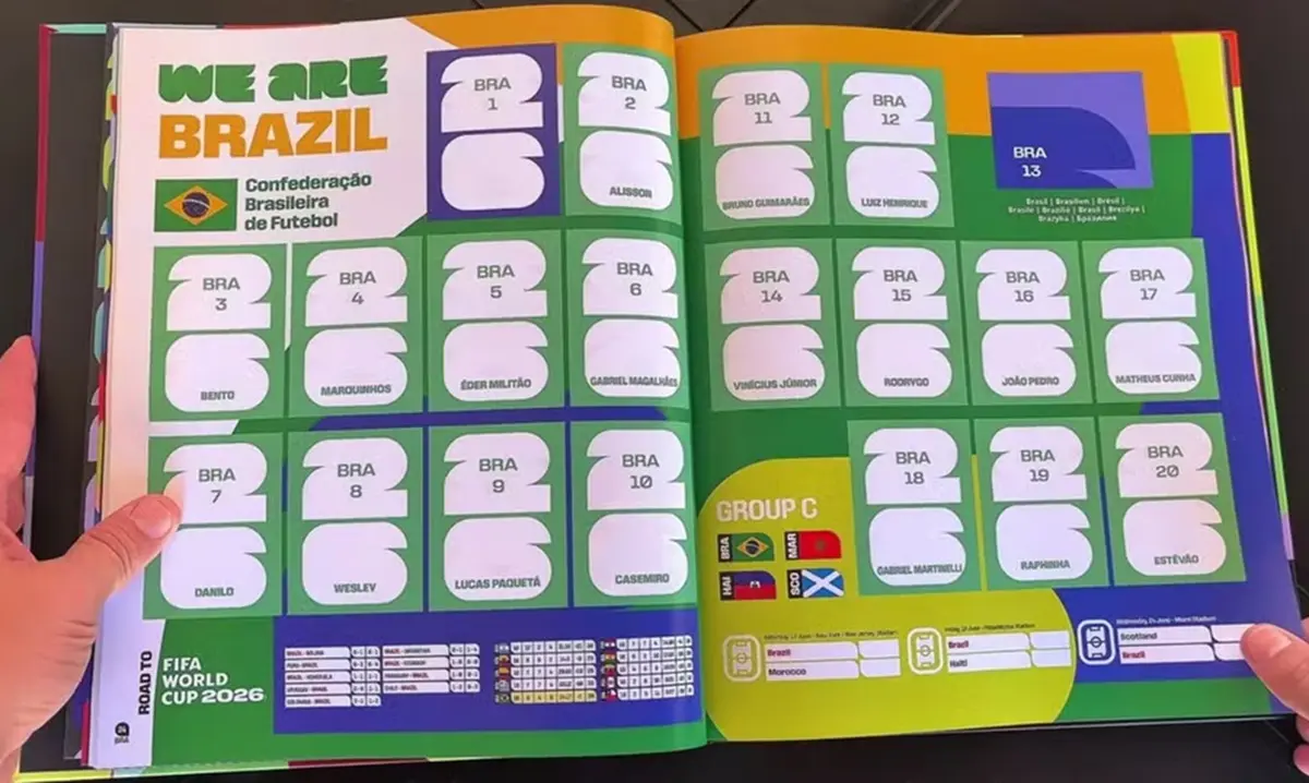 Álbum da Copa do Mundo será vendido nas lotéricas da Caixa; saiba quando começam as vendas de figurinhas