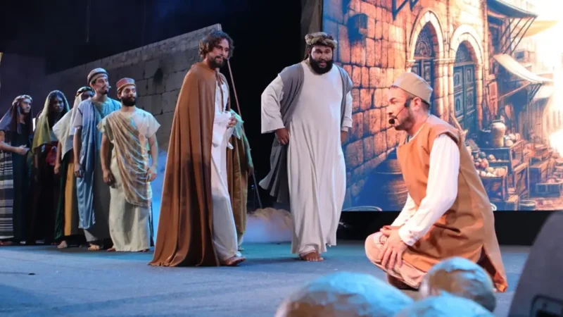 Aparecida recebe espetáculo de Páscoa com participação de 60 artistas
