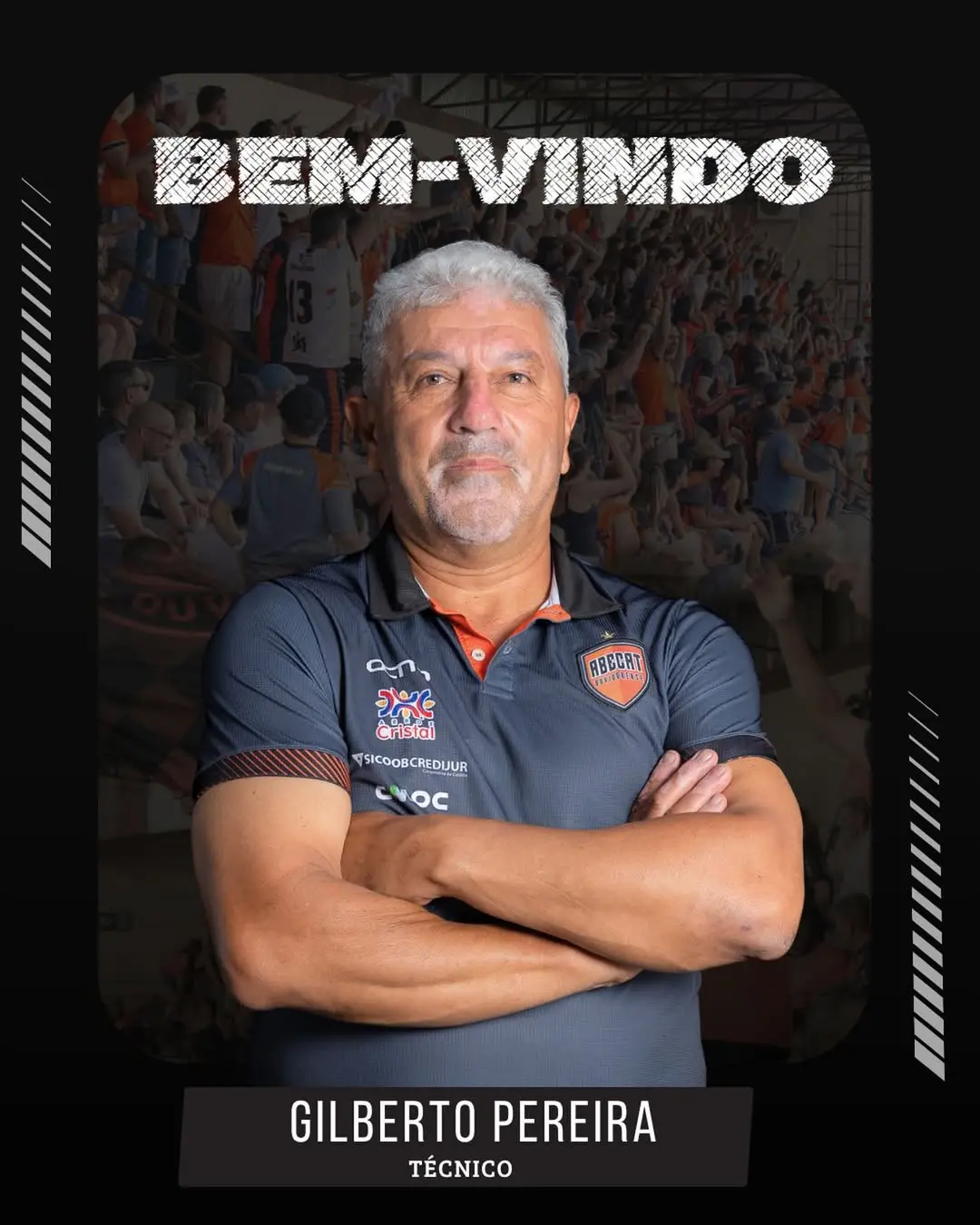 Após demissão de Hemerson Maria, Abecat anuncia Gilberto Pereira como treinador