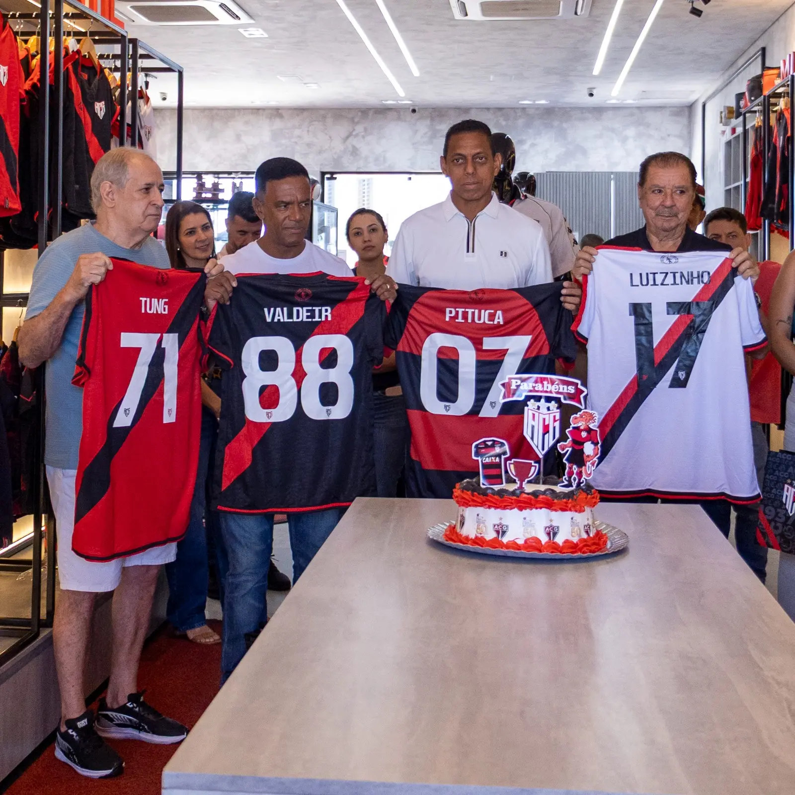 Atlético comemora 89 anos homenageando ídolos