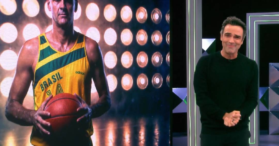 Tadeu Schmidt homenageia Oscar Schmidt no BBB 26: “Dia difícil”