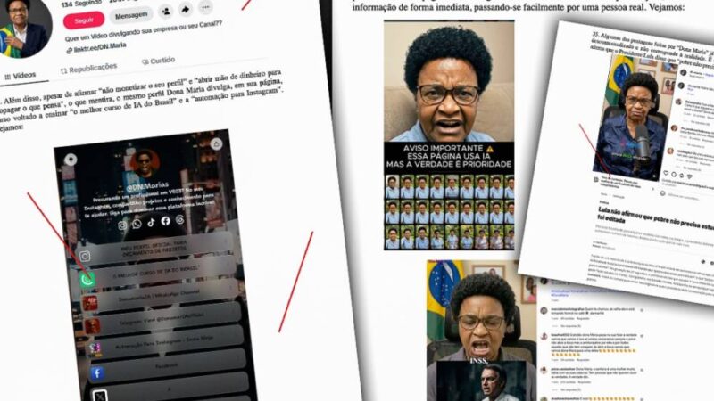 PT, PV e PC do B vão à Justiça contra perfil de IA ‘Dona Maria’ por campanha antecipada