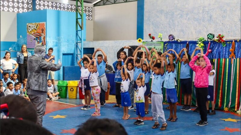 Circo Ambiental leva educação sustentável a 5 mil em Goiás