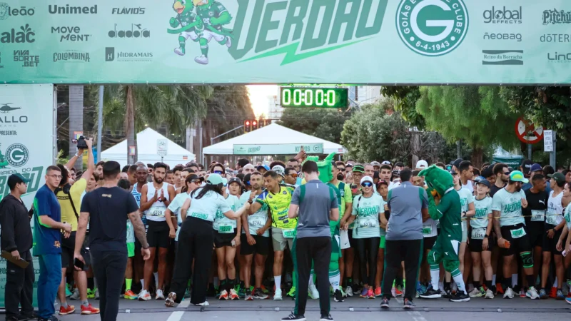 Corrida do Verdão marca véspera de aniversário; Goiás joga à noite pela Série B