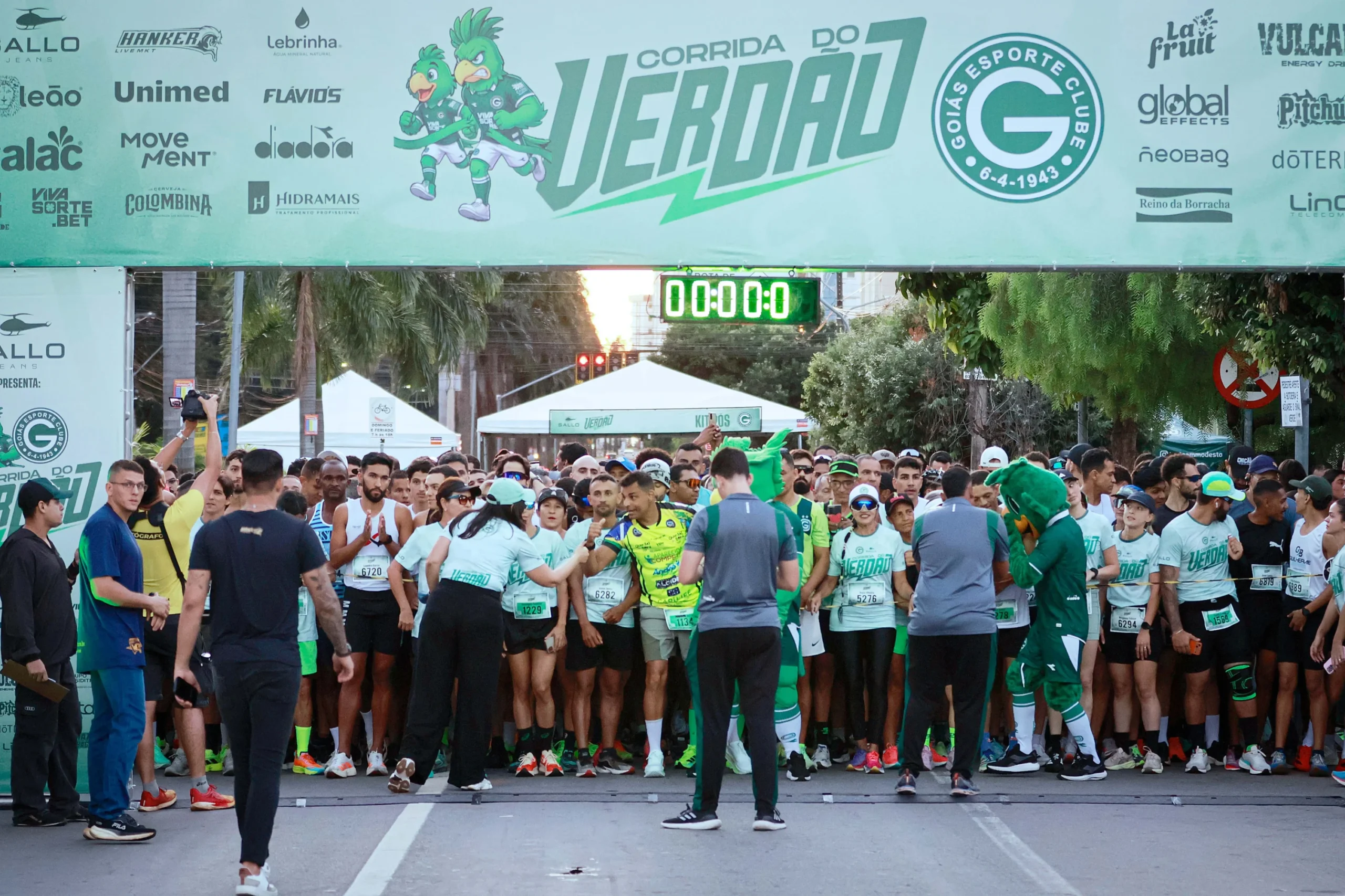 Corrida do Verdão marca véspera de aniversário; Goiás joga à noite pela Série B