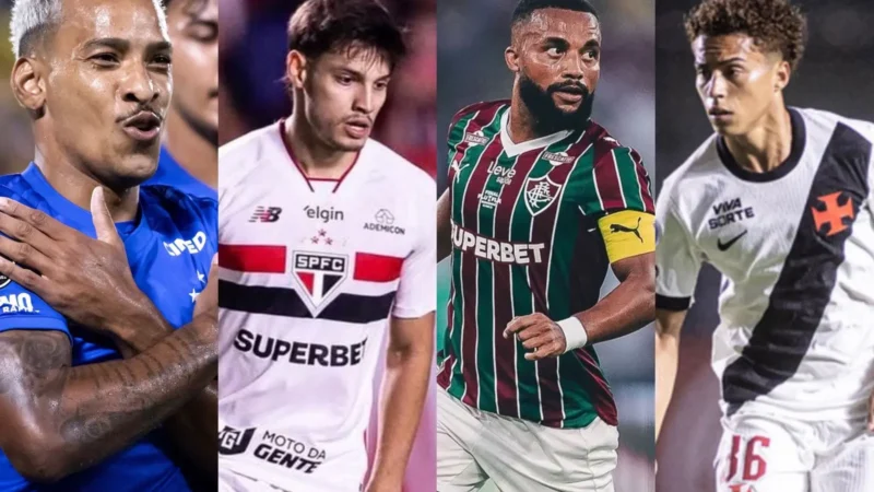 Cruzeiro e São Paulo largam com vitória, enquanto Fluminense e Vasco ficam no empate na estreia da Libertadores e da Sul-Americana