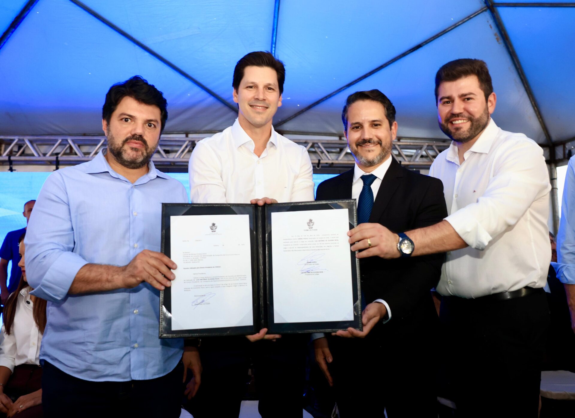 Daniel Vilela empossa Luiz Antônio na Codego