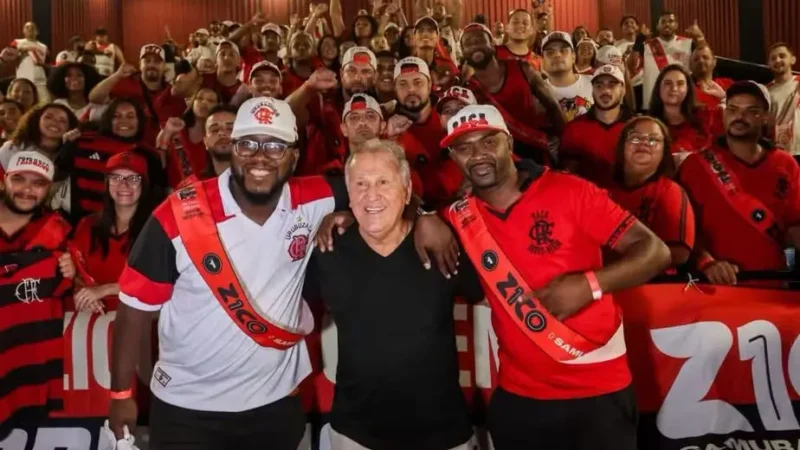 Documentário sobre Zico tem pré-estreia marcada por emoção e nostalgia