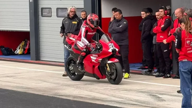 Ducati inicia testes com protótipo de 850cc visando a MotoGP 2027
