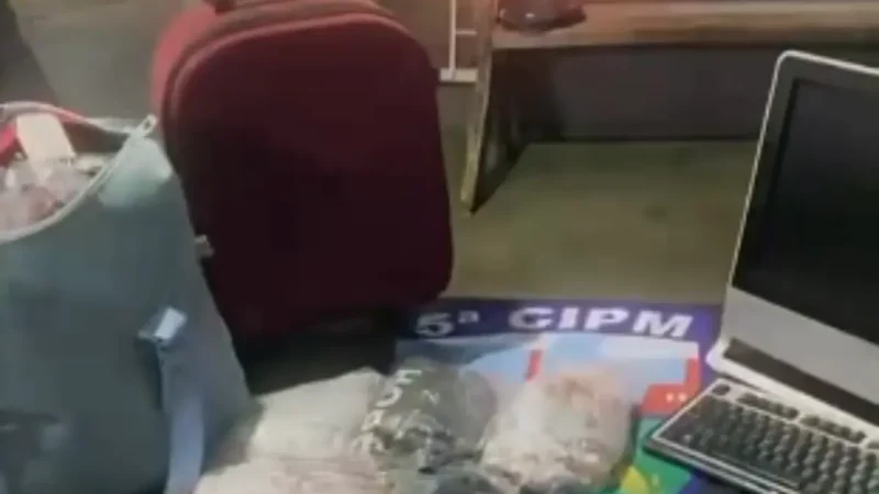 Dupla é presa após furtar R$ 15 mil em objetos da secretaria de Agricultura de Nerópolis