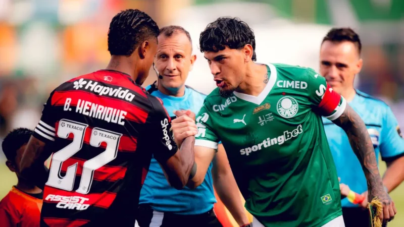 Finalistas da última edição, Flamengo e Palmeiras estreiam na Libertadores nesta quarta-feira (8)