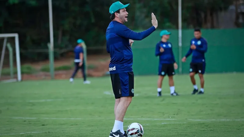 Goiás x Cuiabá; confira a provável escalação do esmeraldino na Série B