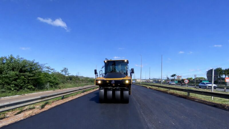 Governo inicia restauração de segundo trecho da GO-060