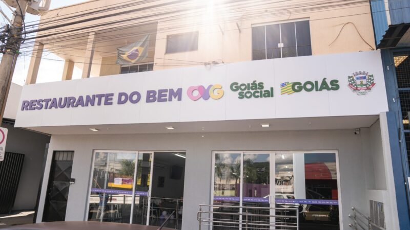 Governo reinaugura Restaurante do Bem em Rio Verde