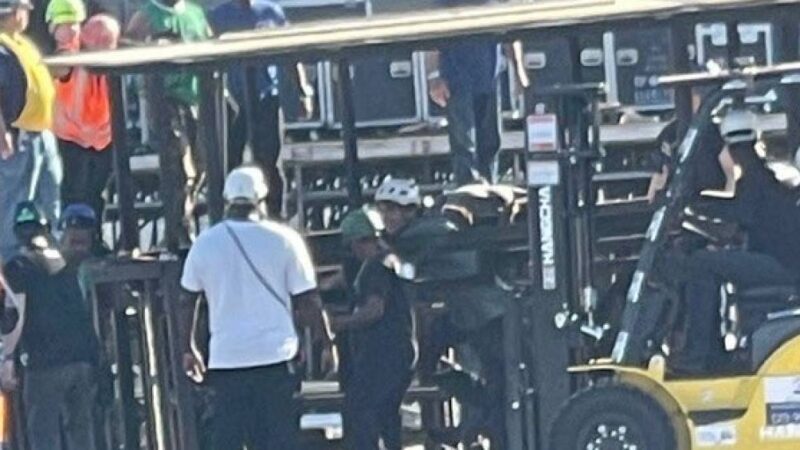 Funcionário morre durante montagem do show da Shakira em Copacabana