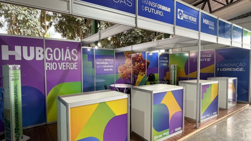 Hub Goiás leva inovação ao agro na Tecnoshow Comigo 2026