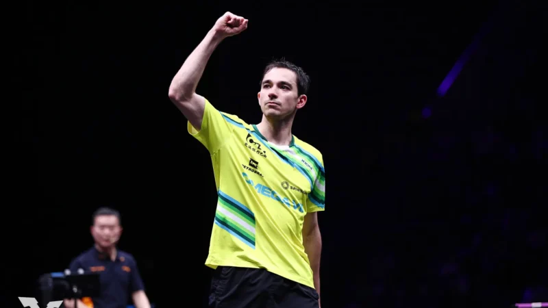 Hugo Calderano avança às quartas de final e segue na busca do bicampeonato da Copa do Mundo de Tênis de mesa