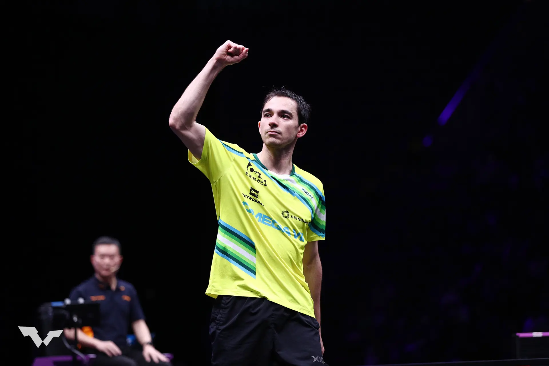 Hugo Calderano avança às quartas de final e segue na busca do bicampeonato da Copa do Mundo de Tênis de mesa