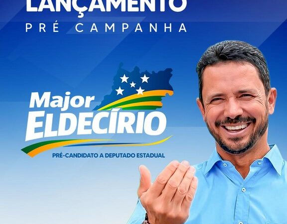Major Eldecírio lança pré-candidatura a deputado estadual em Iporá