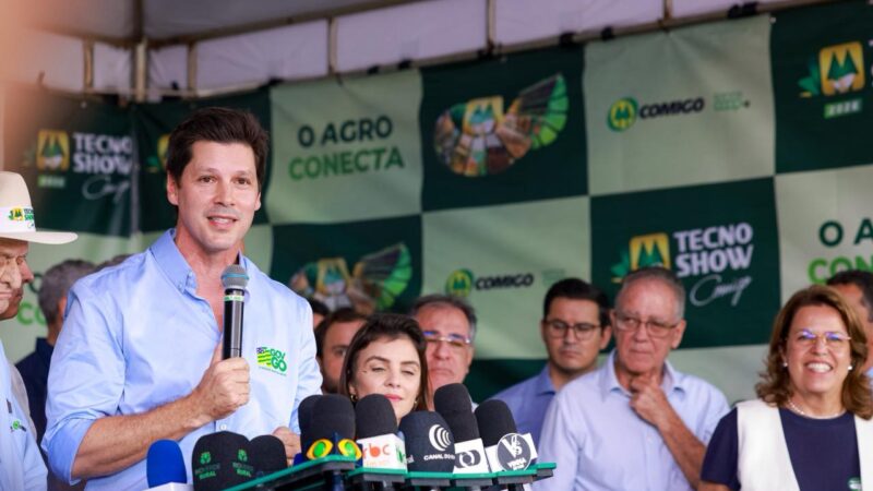 Na Tecnoshow, Daniel reforça agro e amplia obras