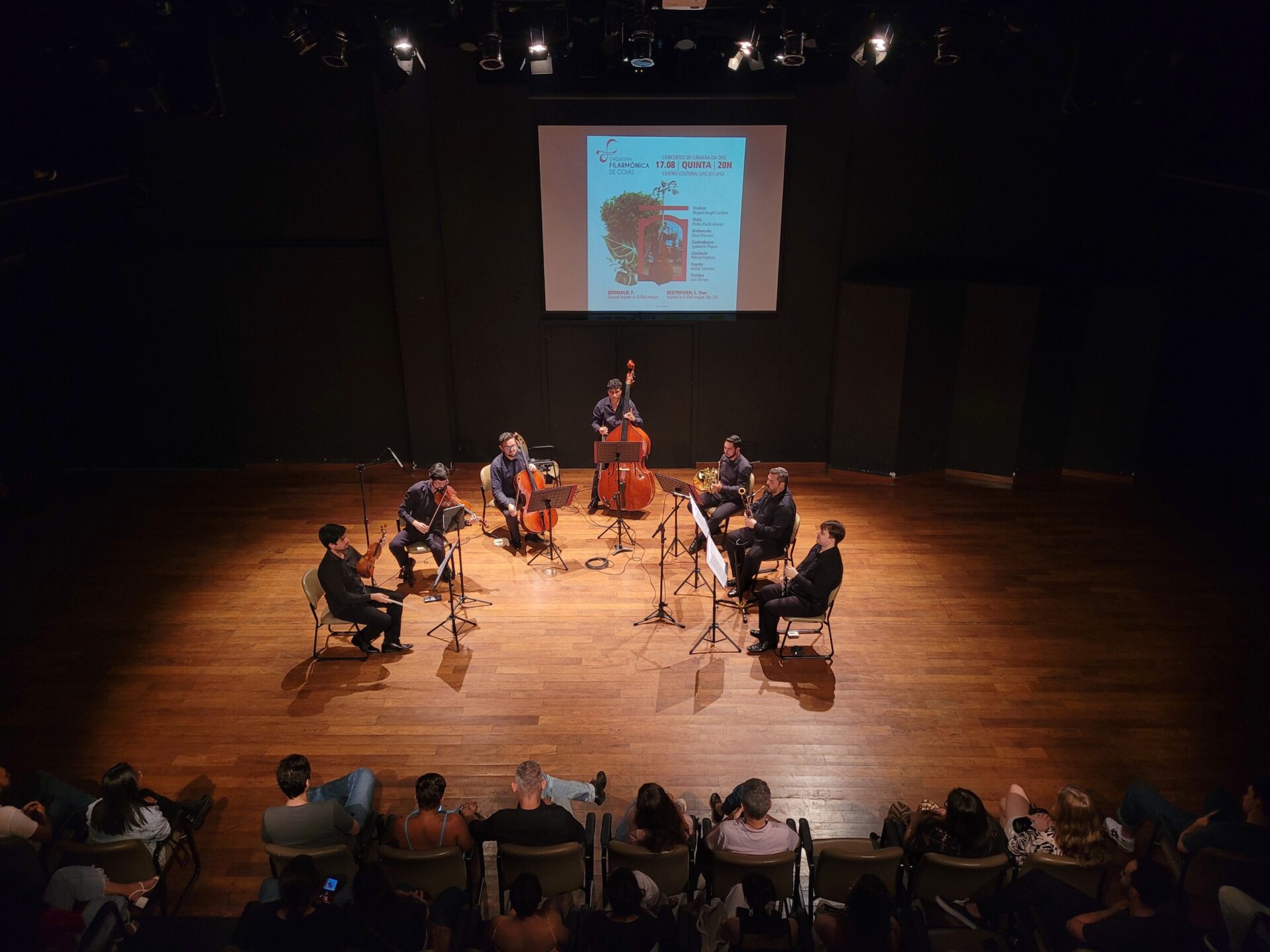 Orquestra Filarmônica apresenta concerto de câmara em Goiânia